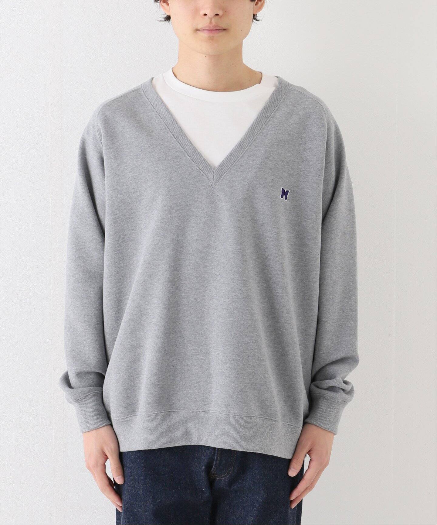 NEEDLES / ニードルズ】L/S V NECK SWEAT（スウェット）｜WISM  