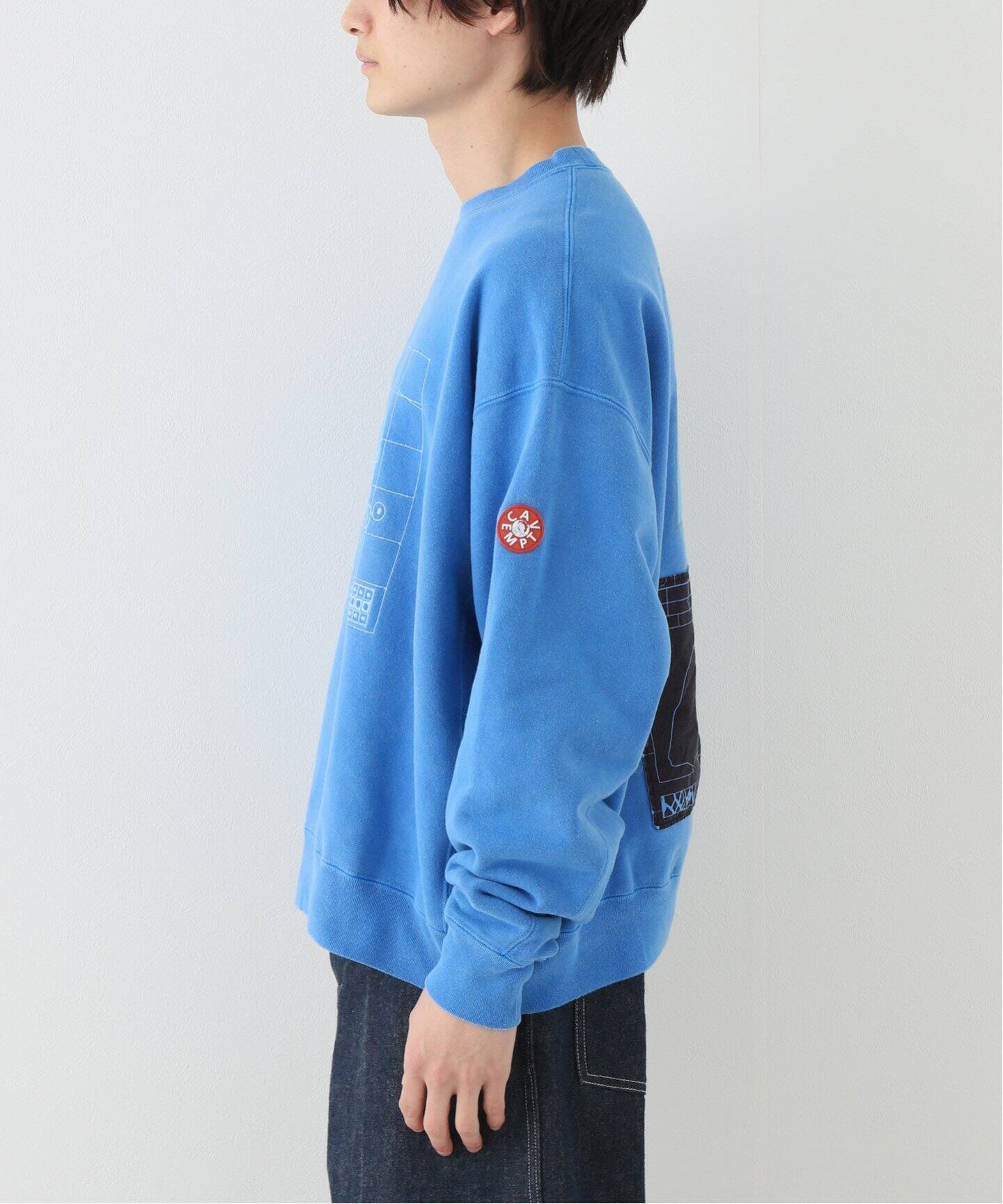 C.E / シーイー】OVERDYE ARRANGEMENT CREW NECK（スウェット）｜WISM 