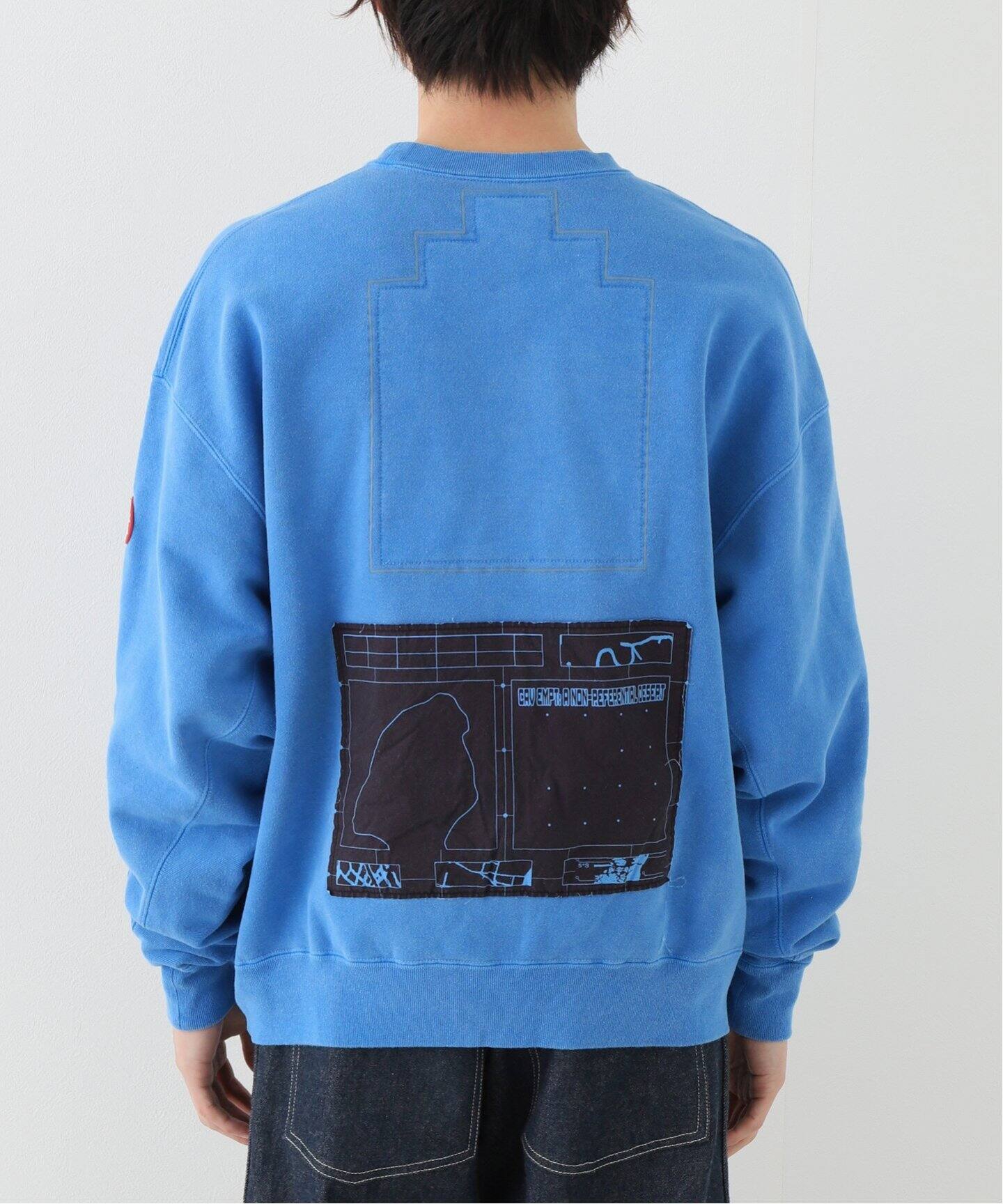 C.E / シーイー】OVERDYE ARRANGEMENT CREW NECK（スウェット）｜WISM 