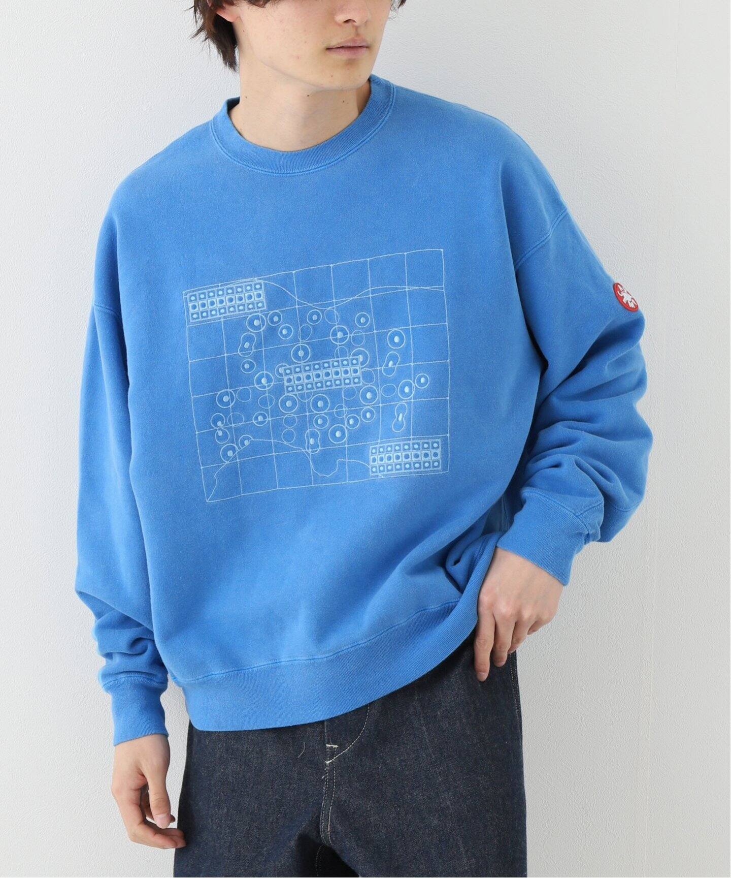C.E / シーイー】OVERDYE ARRANGEMENT CREW NECK（スウェット）｜WISM  