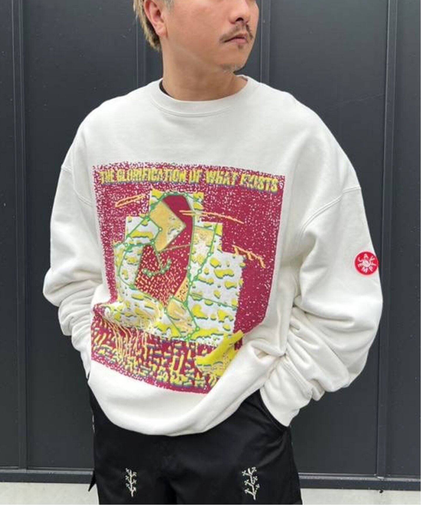C.E / シーイー】WASHED GLORIFICATION CREW NECK（スウェット）｜WISM  