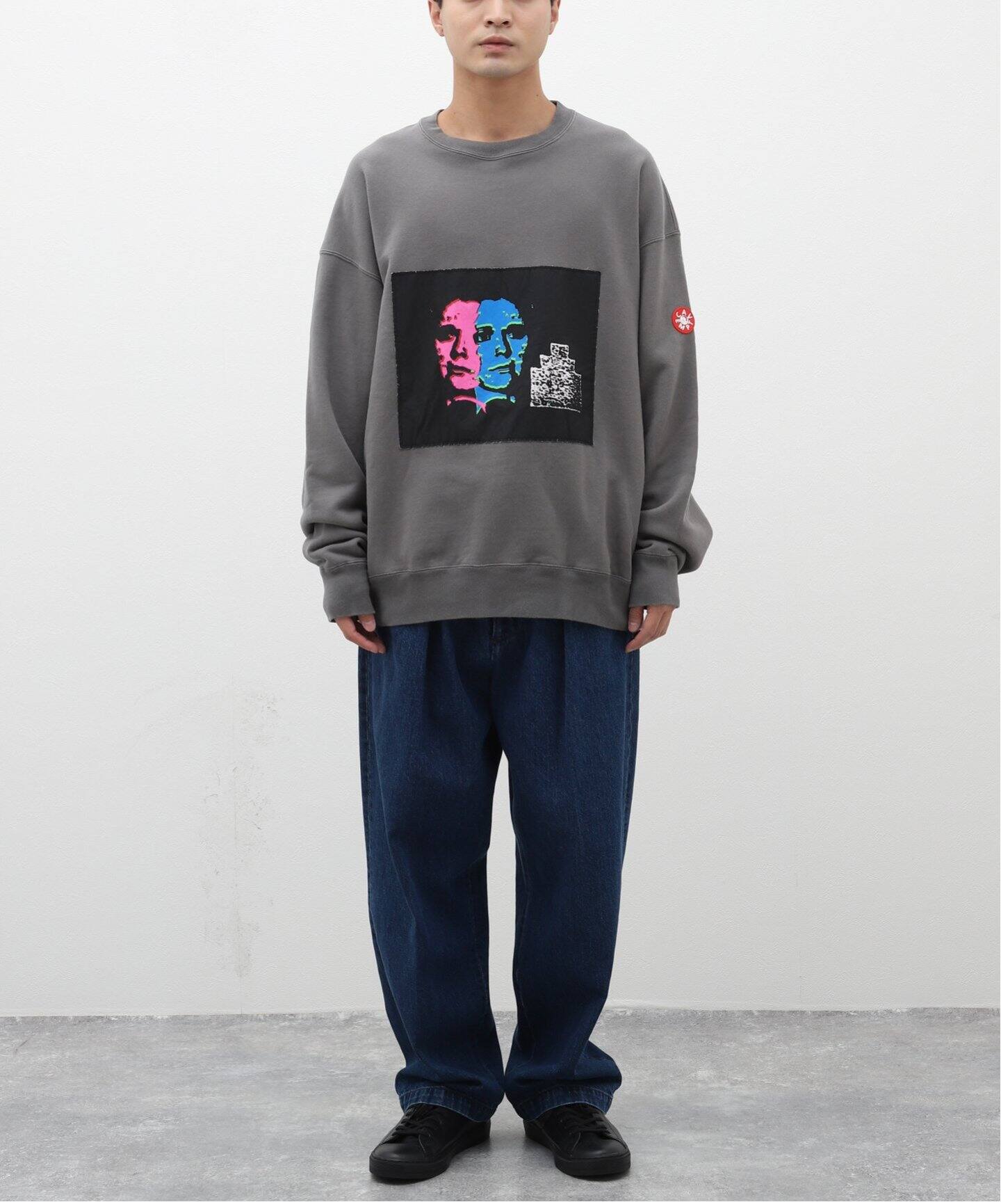 C.E / シーイー】WASHED AFTER EFFECT CREW NECK（スウェット）｜WISM 