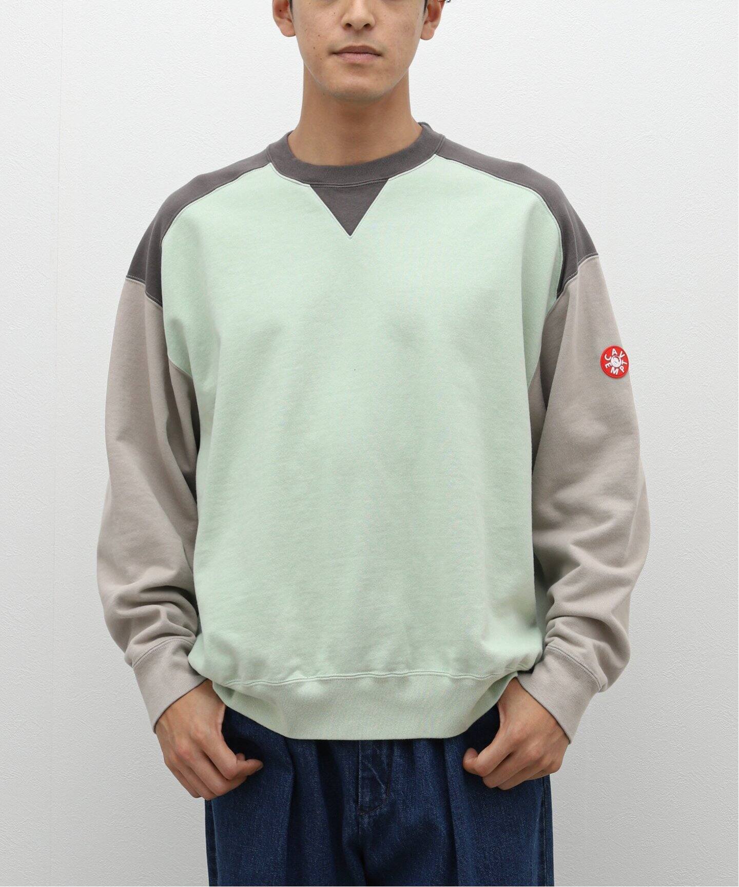 C.E / シーイー】PANEL SHOULDER CREW NECK（スウェット）｜WISM 