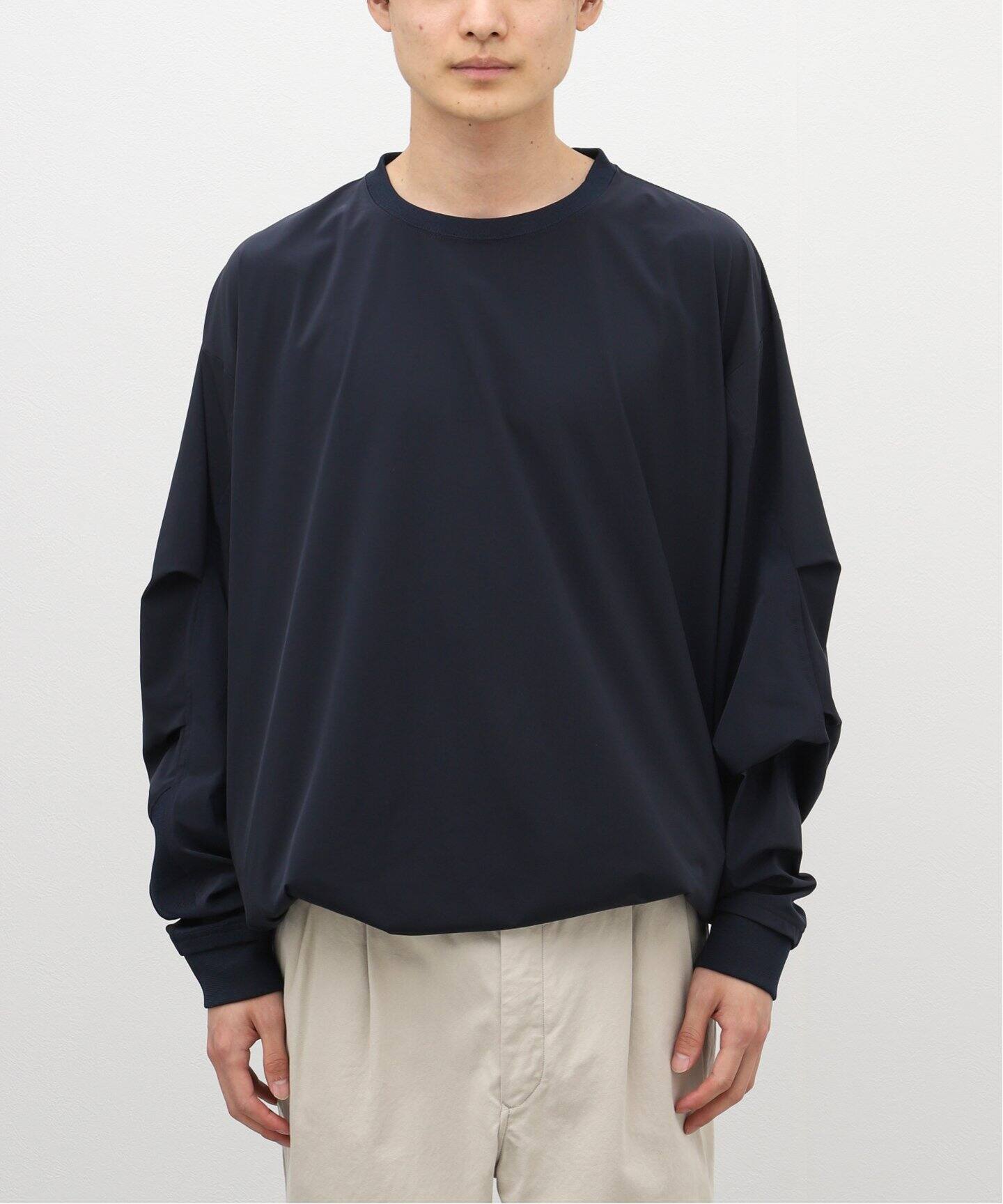 UNTRACE / アントレース】BOX STRETCH SMOCK 2 L/S（Tシャツ 