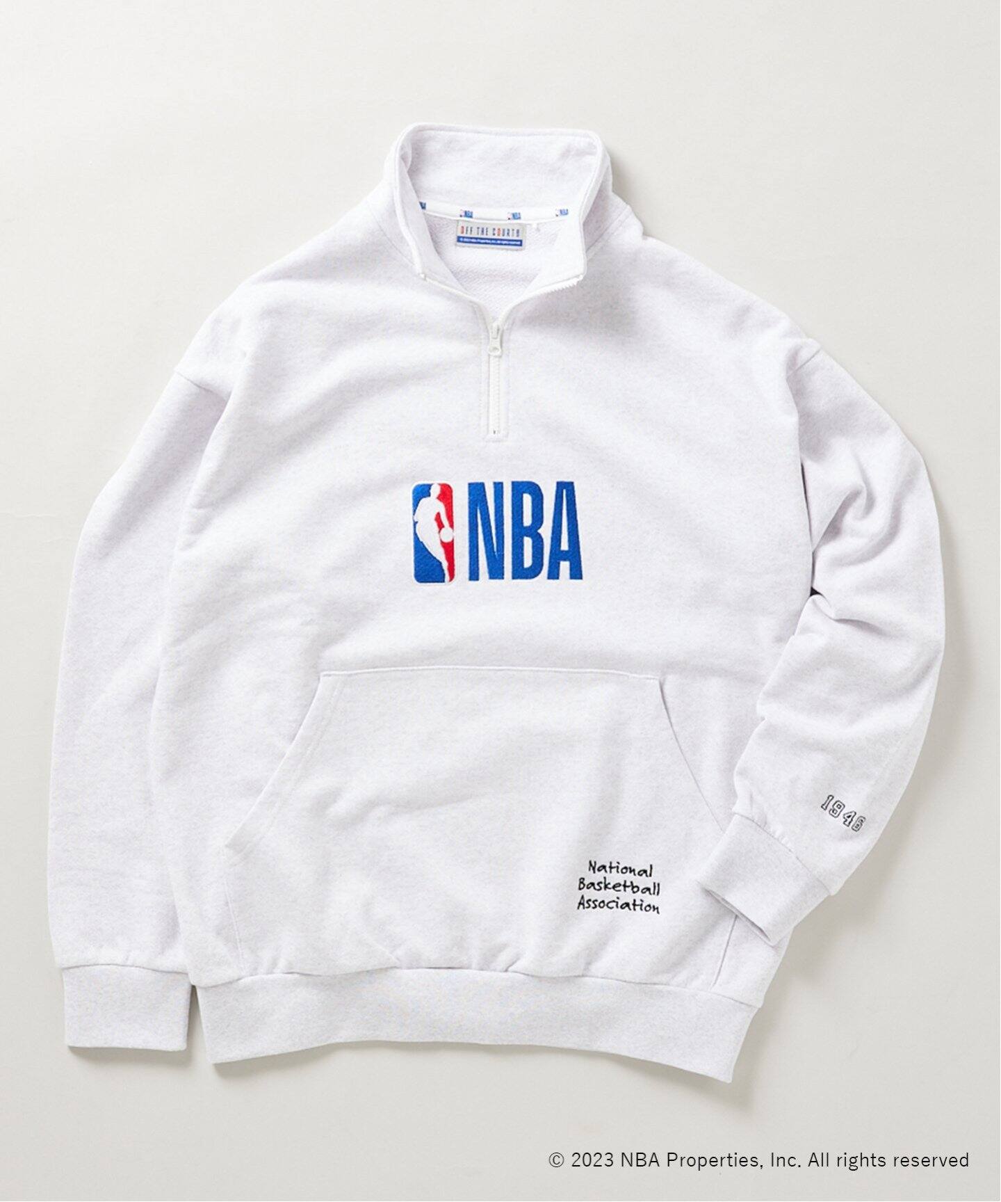 Off The Court by NBA / オフ・ザ・コート バイ NBA】別注ハーフジップ  