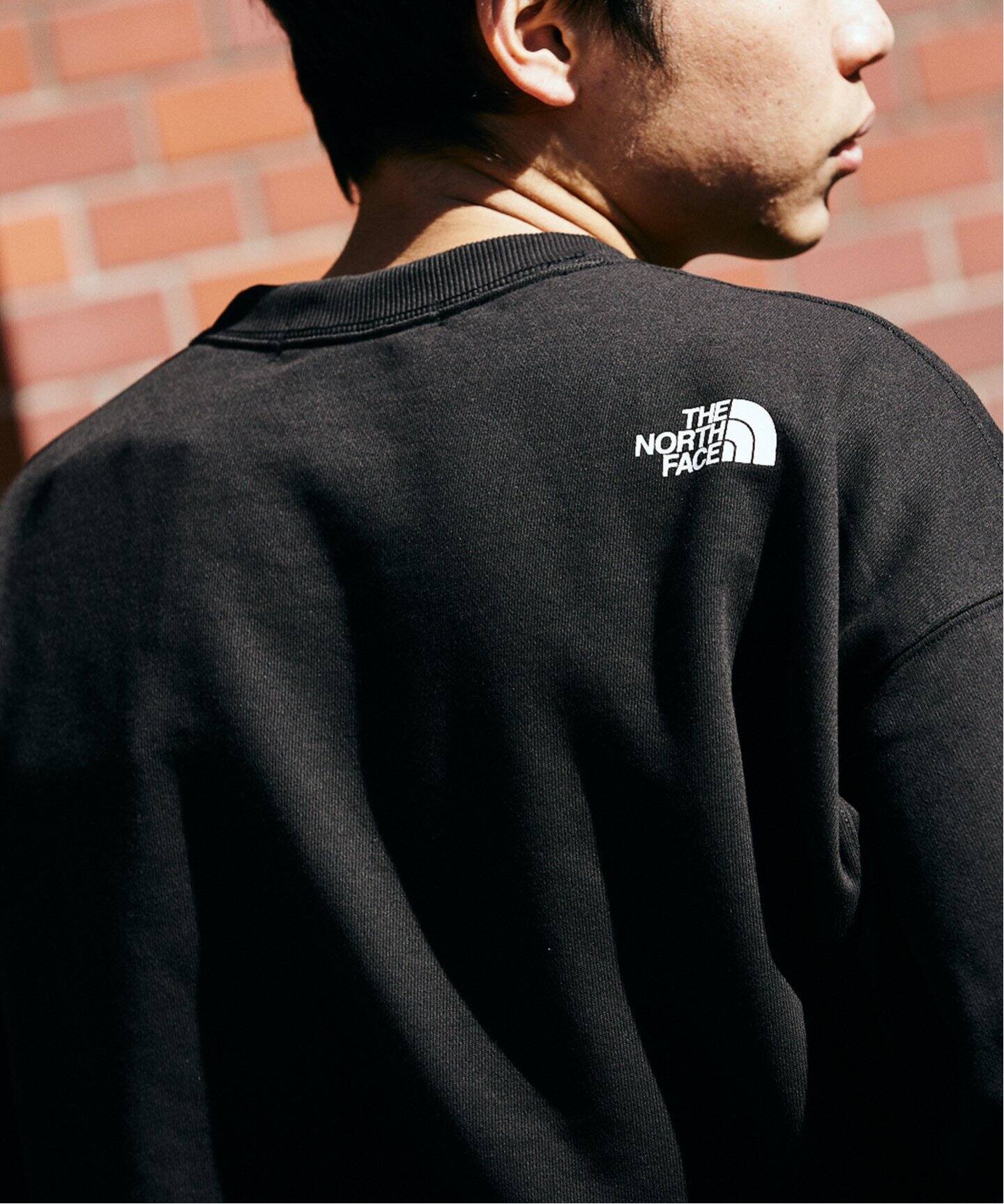 WEB限定【THE NORTH FACE / ノースフェイス】フラワーロゴクルー  