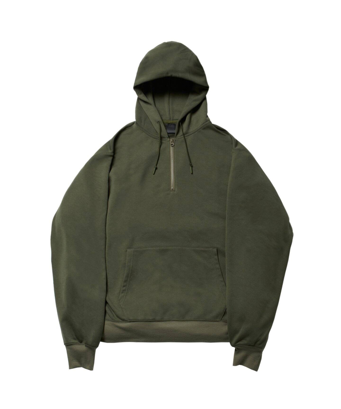 DAIWA PIER39 /ダイワ ピア39】TECH SWEAT HALF ZIP HOODIE（パーカー 