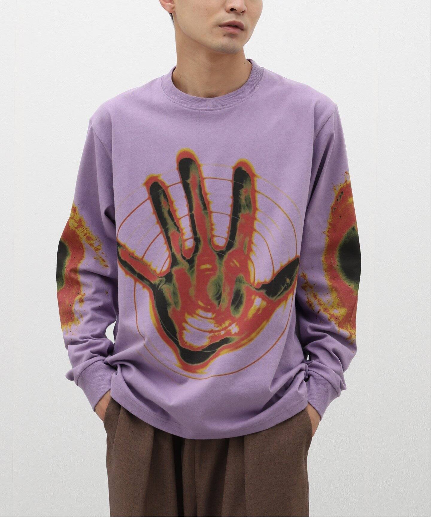 GENTLE FULLNESS / ジェントルフルネス】RECYCLED COTTON LS TEE（T 