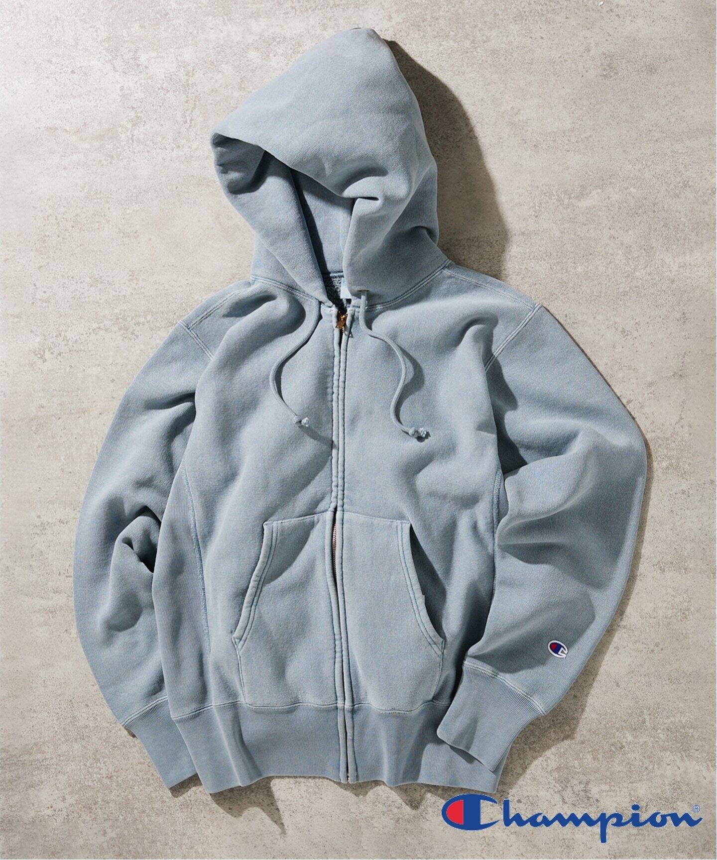 Champion / チャンピオン】別注 R/W PIGMENT ジップパーカー（パーカー 