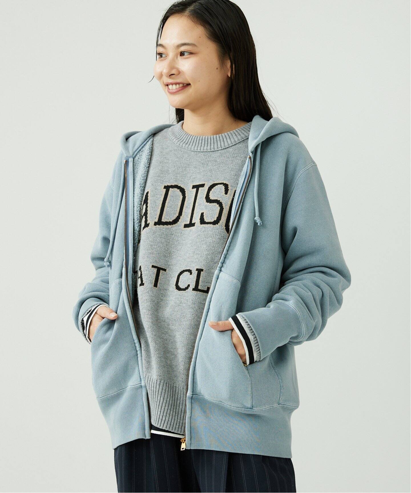 Champion / チャンピオン】別注 R/W PIGMENT ジップパーカー（パーカー 