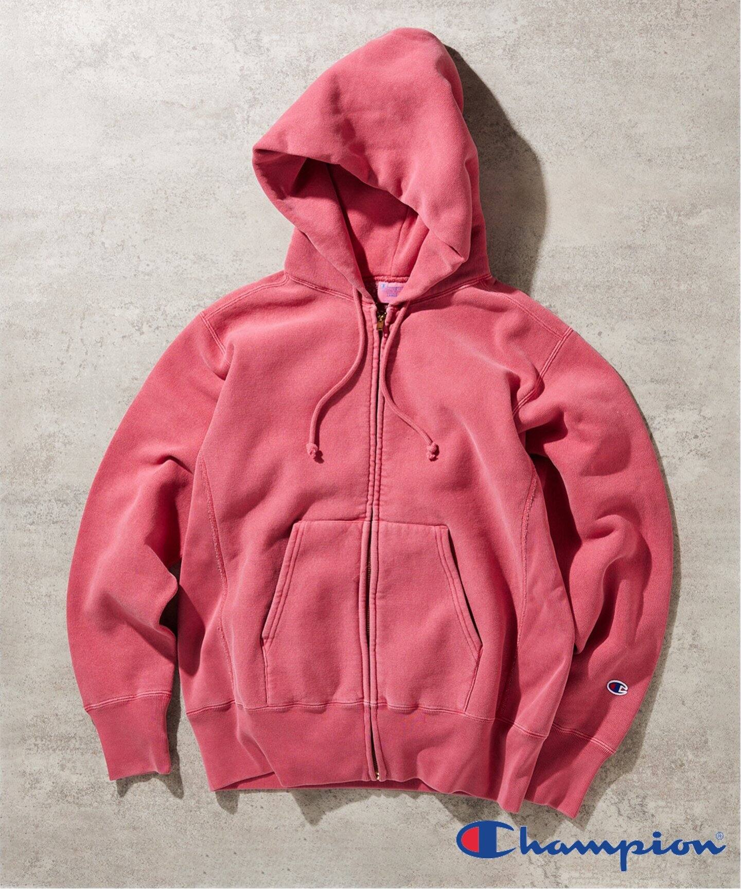 Champion / チャンピオン】別注 R/W PIGMENT ジップパーカー（パーカー 