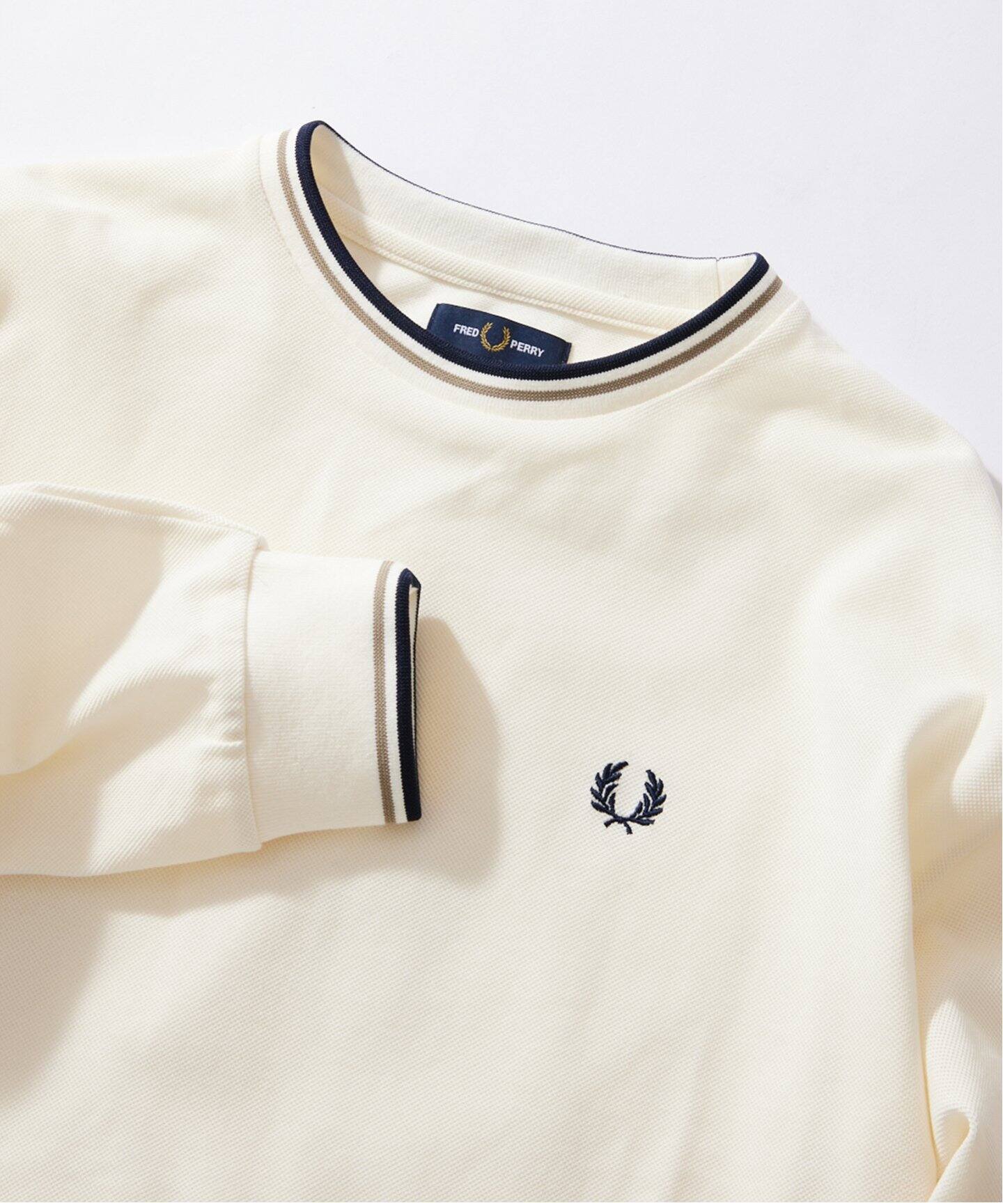 FRED PERRY for JOURNAL STANDARD】別注 L/S ピケ Tシャツ（Tシャツ 