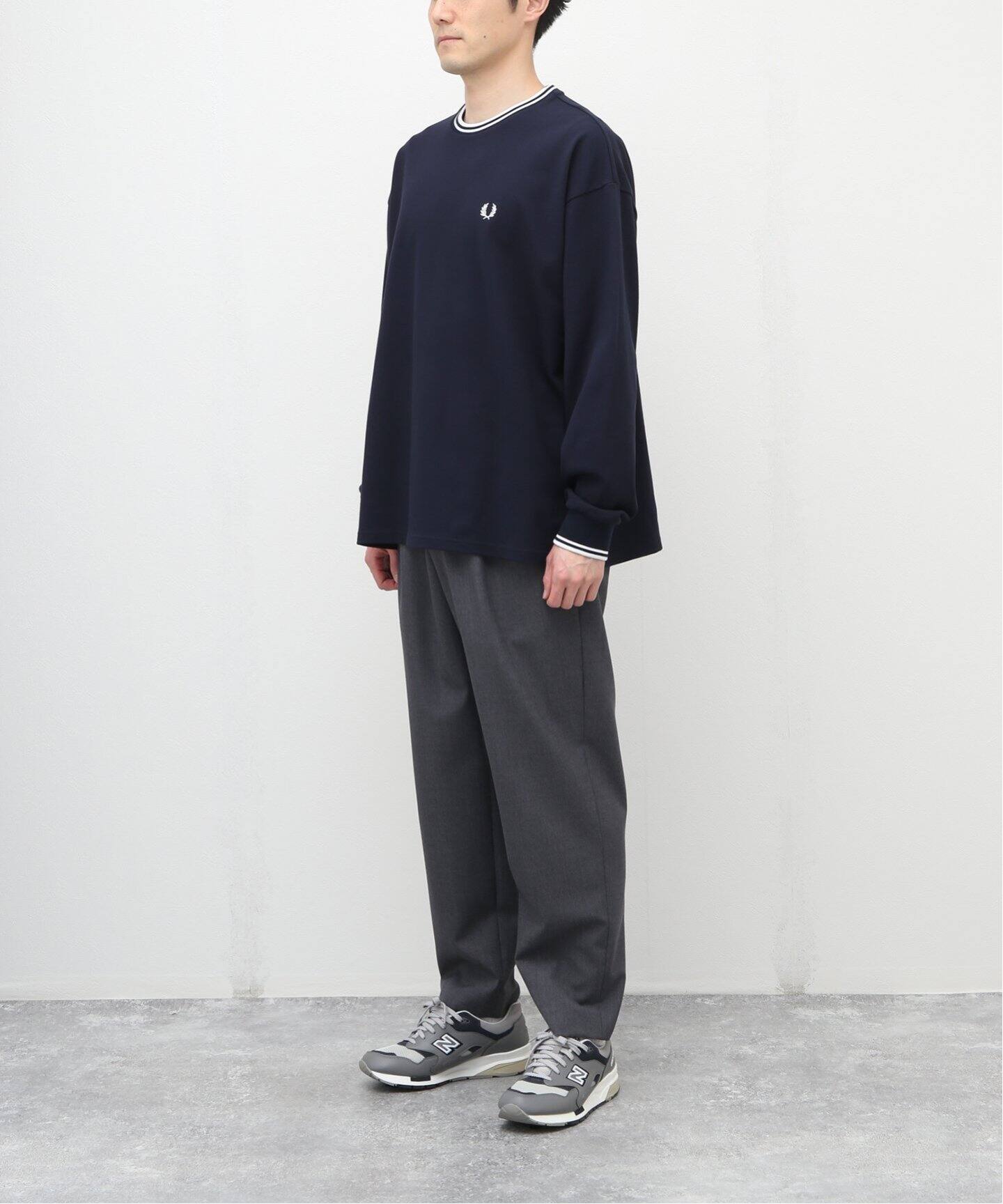 FRED PERRY for JOURNAL STANDARD】別注 L/S ピケ Tシャツ（Tシャツ 