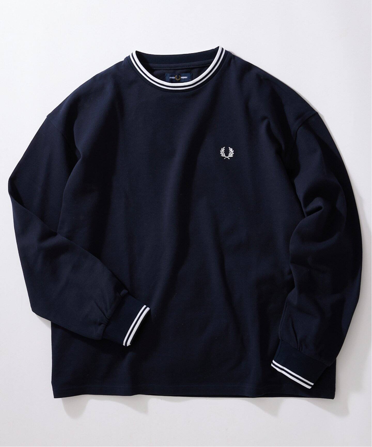 FRED PERRY for JOURNAL STANDARD】別注 L/S ピケ Tシャツ（Tシャツ 