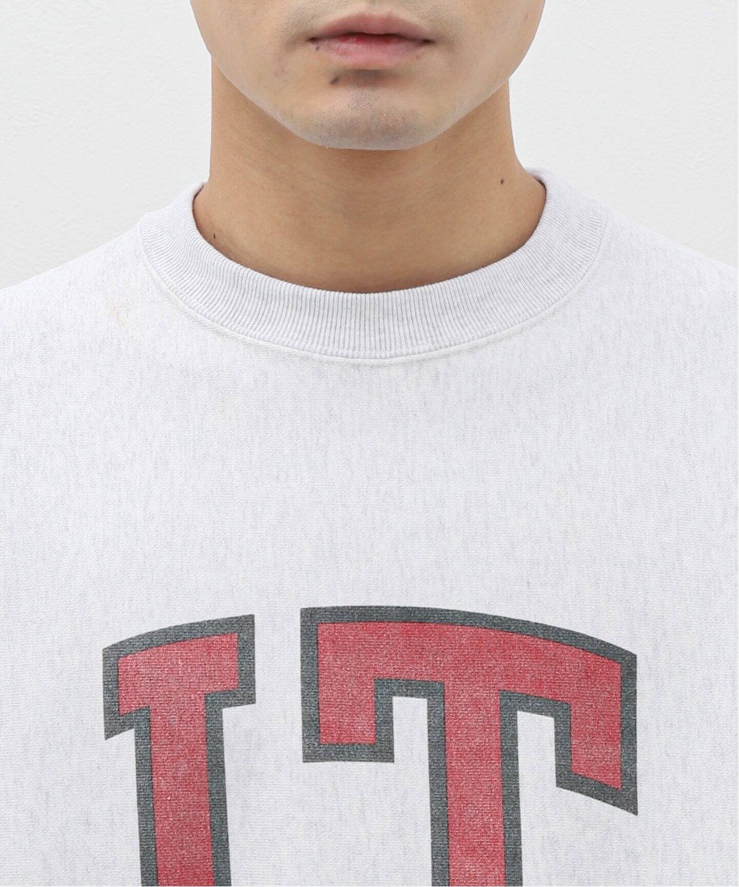 blurhms ROOTSTOCK/ブラームス ルーツストック】PRINT Sweat Crew-neck 