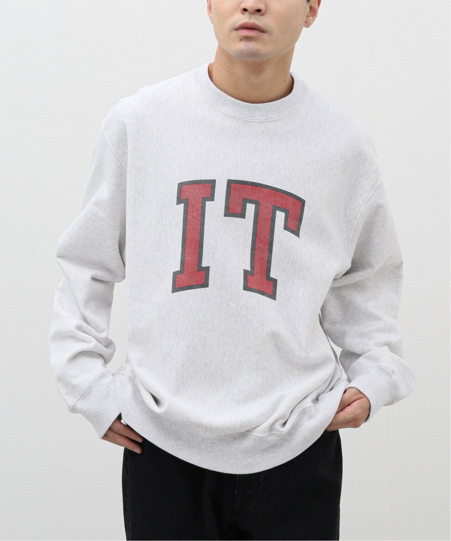 blurhms ROOTSTOCK/ブラームス ルーツストック】PRINT Sweat Crew-neck 