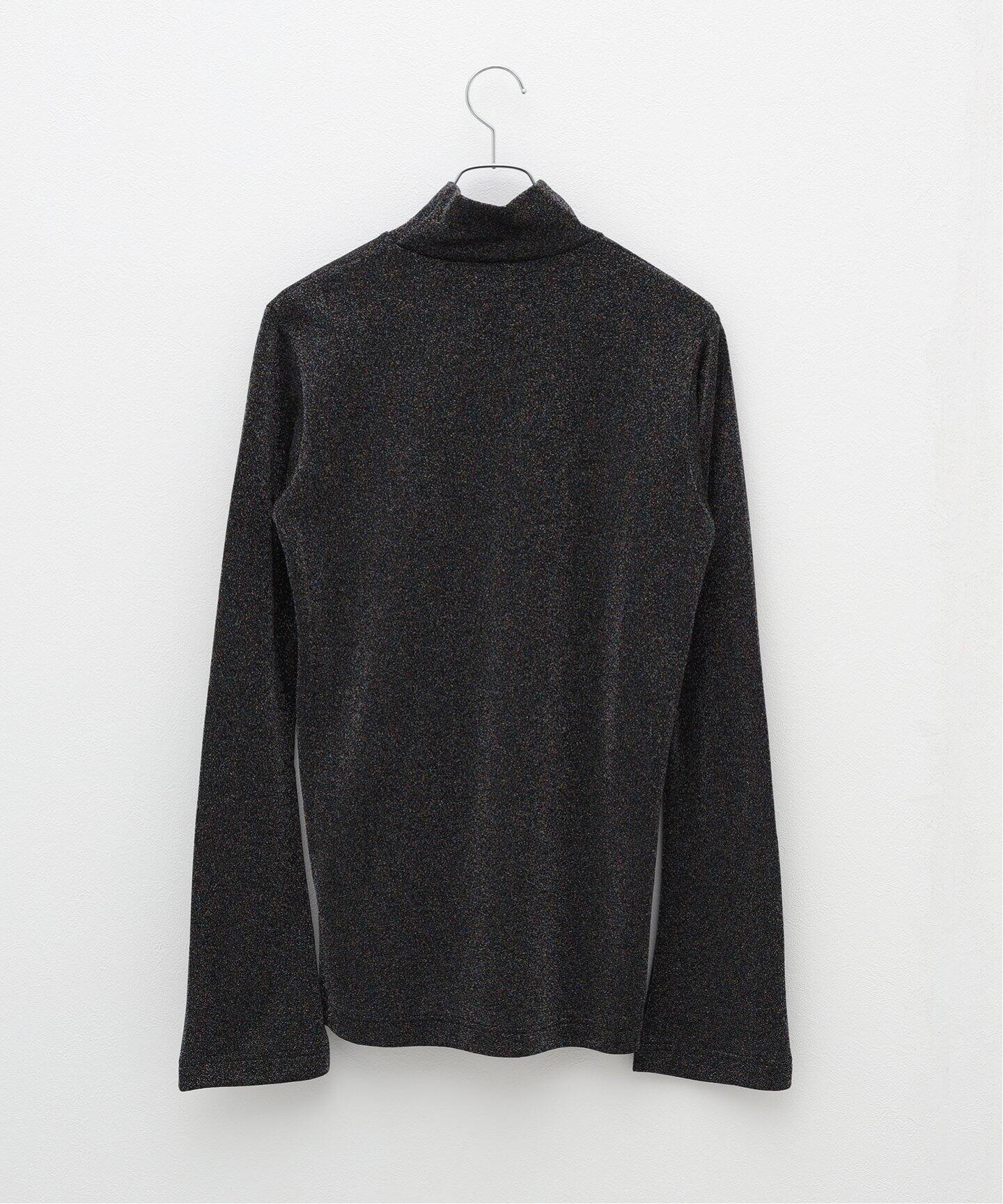BED J.W. FORD / ベッドフォード】 glitter flea turtleneck（Tシャツ 