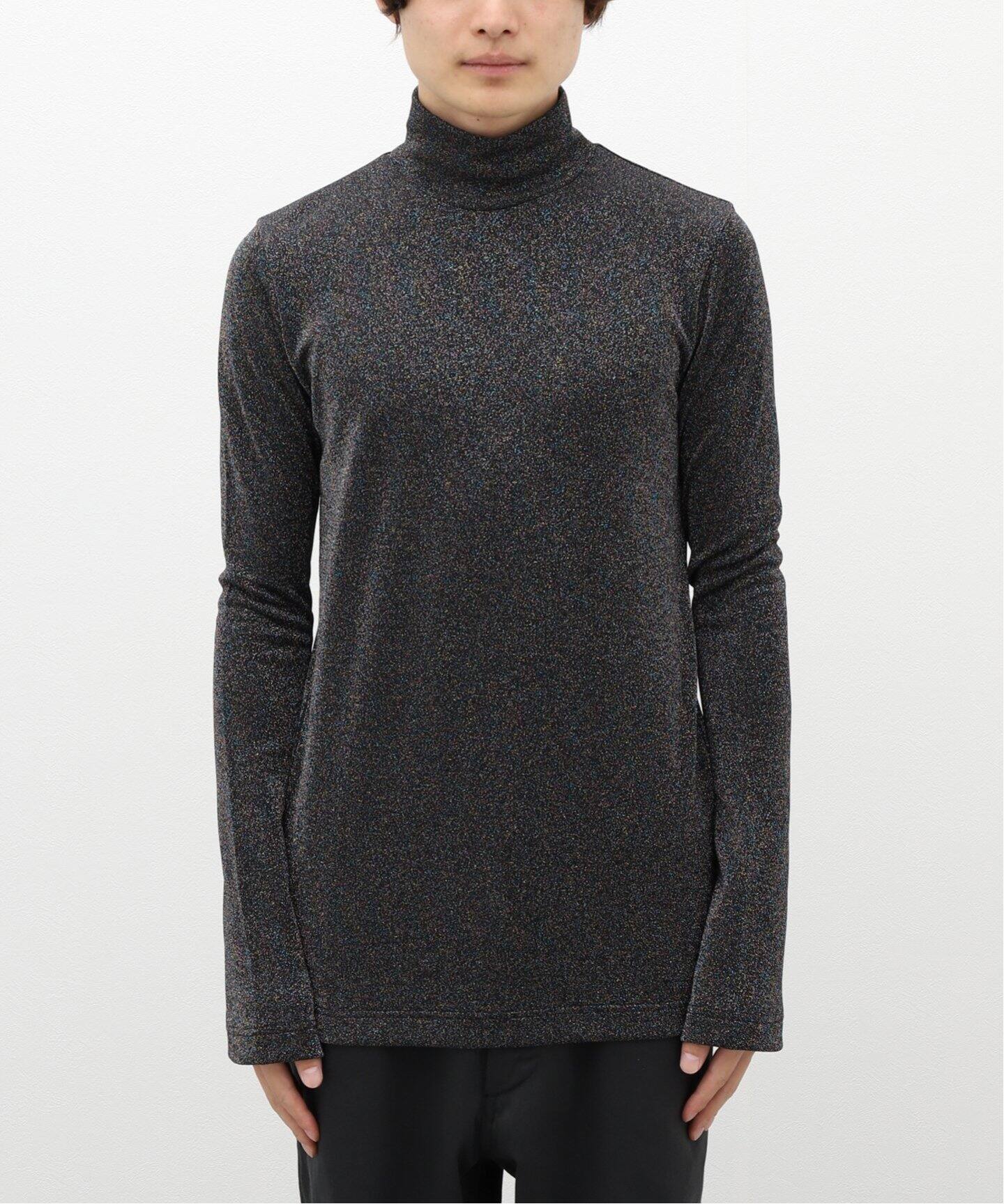 BED J.W. FORD / ベッドフォード】 glitter flea turtleneck（Tシャツ 