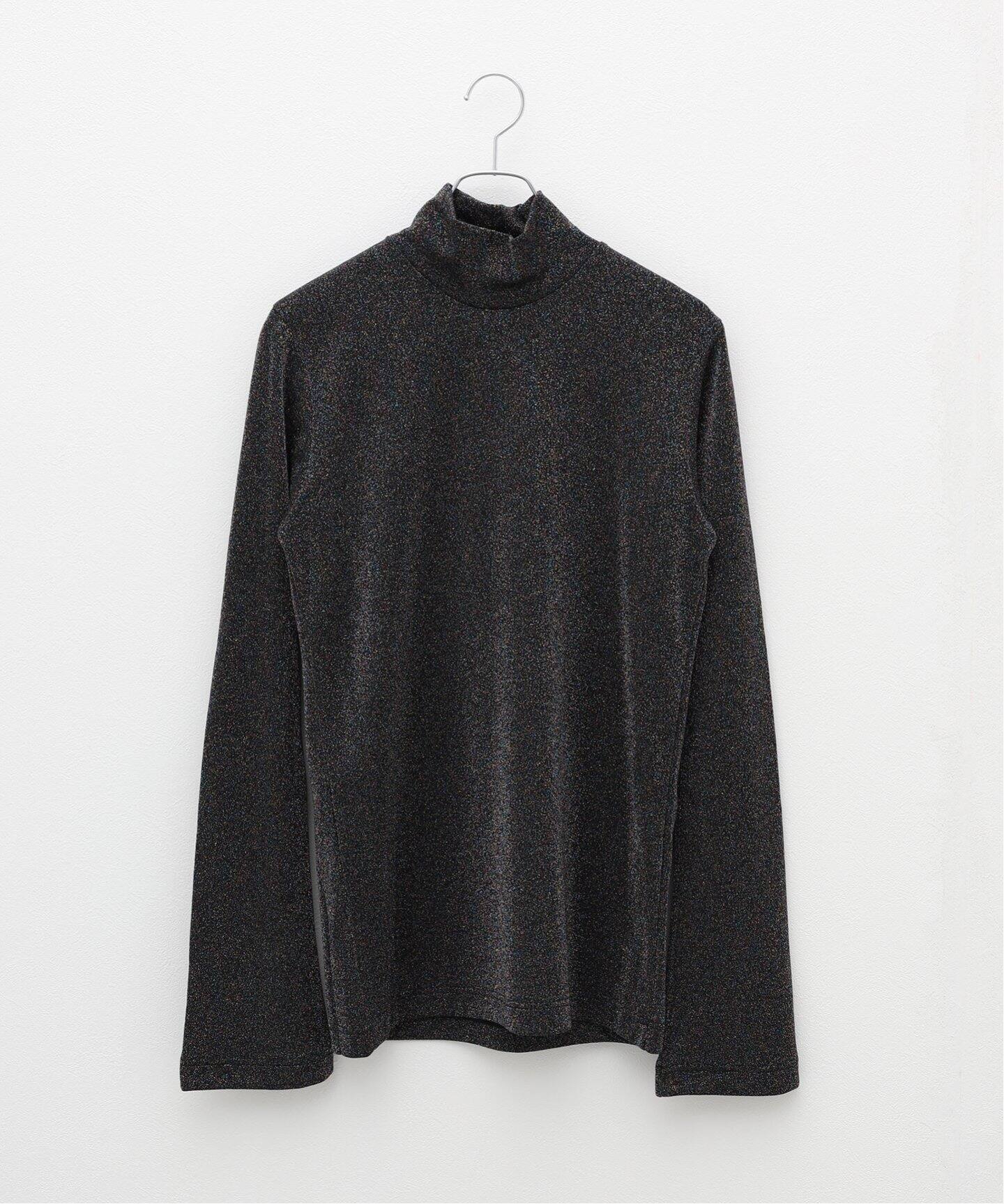BED J.W. FORD / ベッドフォード】 glitter flea turtleneck（Tシャツ 