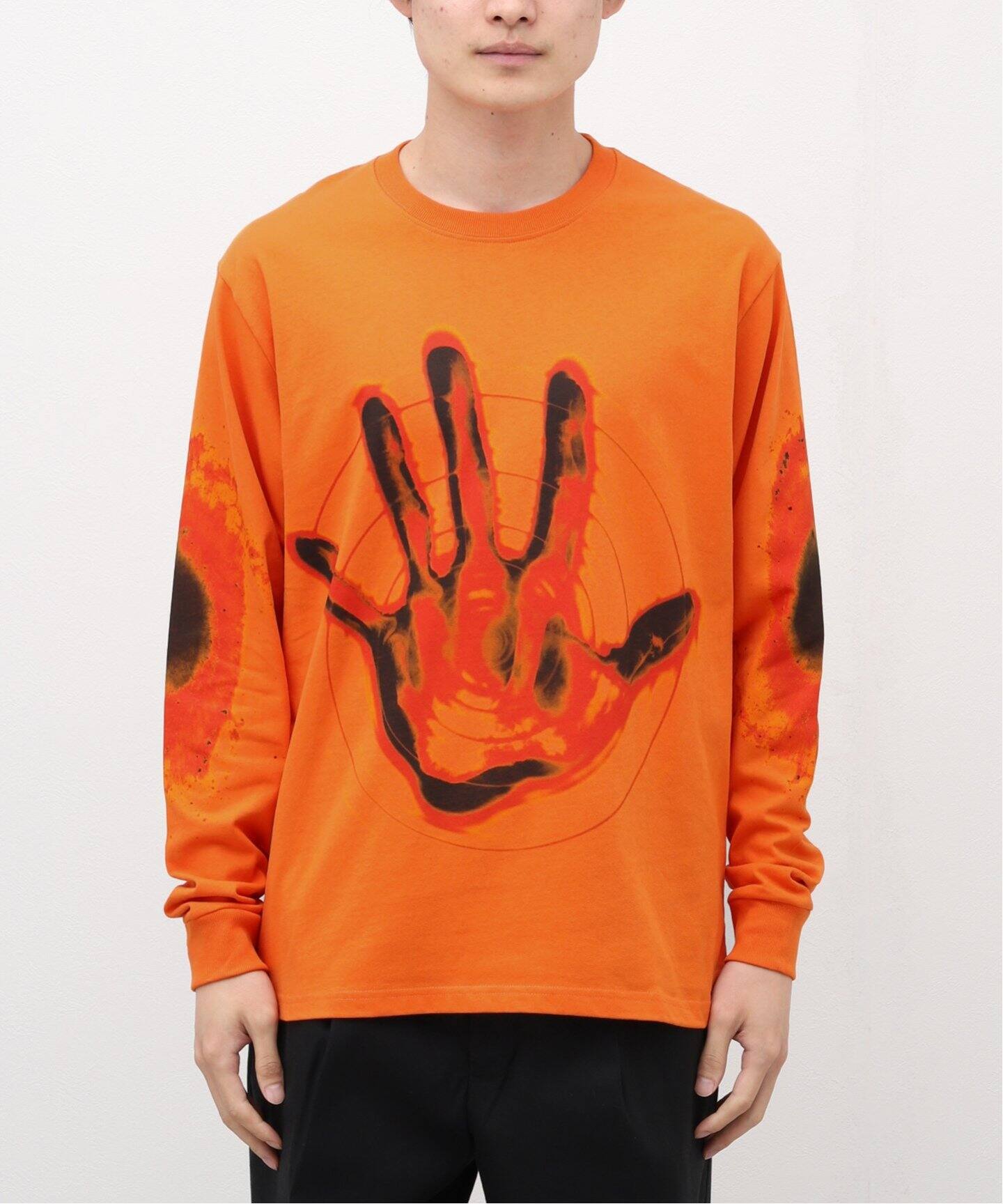GENTLEFULLNESS/ジェントルフルネス】RECYCLED COTTON LS HAND（T 