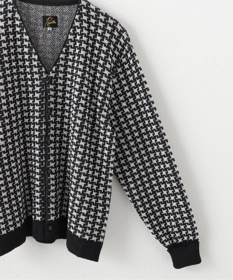 【NEEDLES / ニードルズ】Vneck CardiganHoundstooth（カーディガン）｜JOINT WORKS（ジョイント
