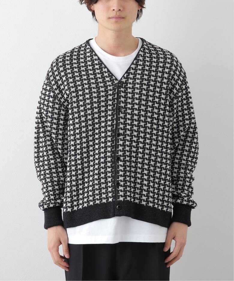 【NEEDLES / ニードルズ】Vneck CardiganHoundstooth（カーディガン）｜JOINT WORKS（ジョイント