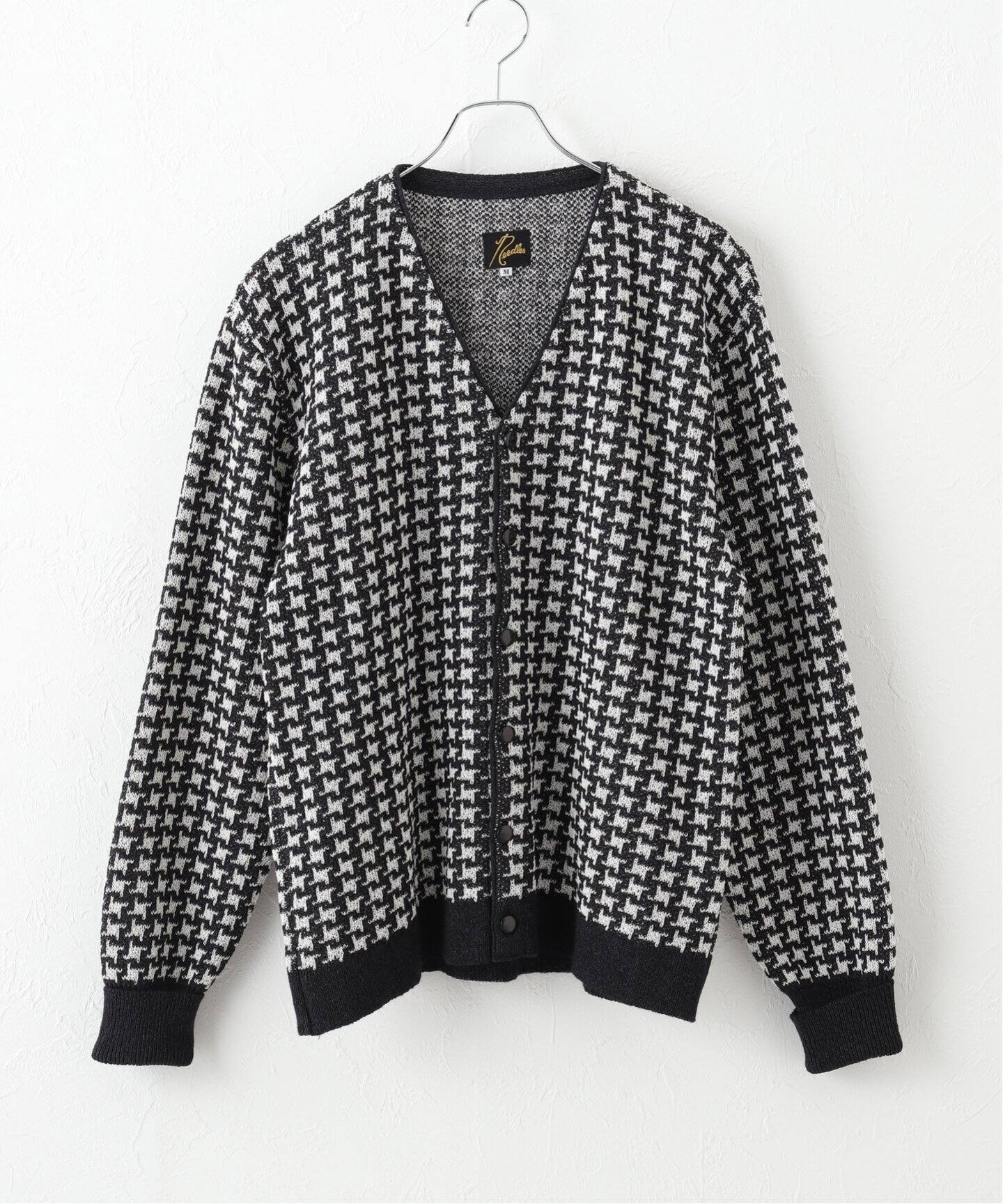 【NEEDLES / ニードルズ】Vneck CardiganHoundstooth（カーディガン）｜JOINT WORKS（ジョイント