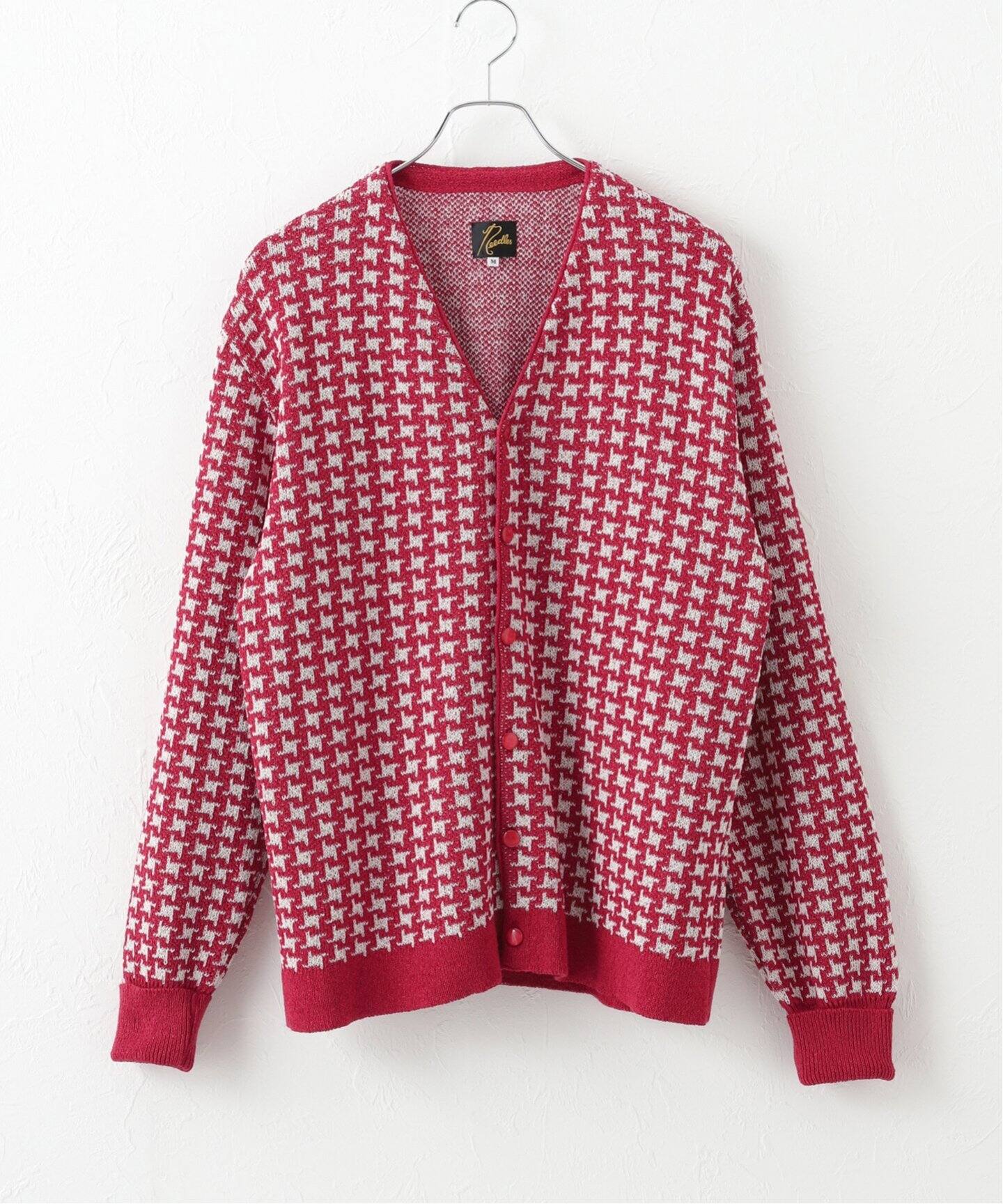 【NEEDLES / ニードルズ】Vneck CardiganHoundstooth（カーディガン）｜JOINT WORKS（ジョイント
