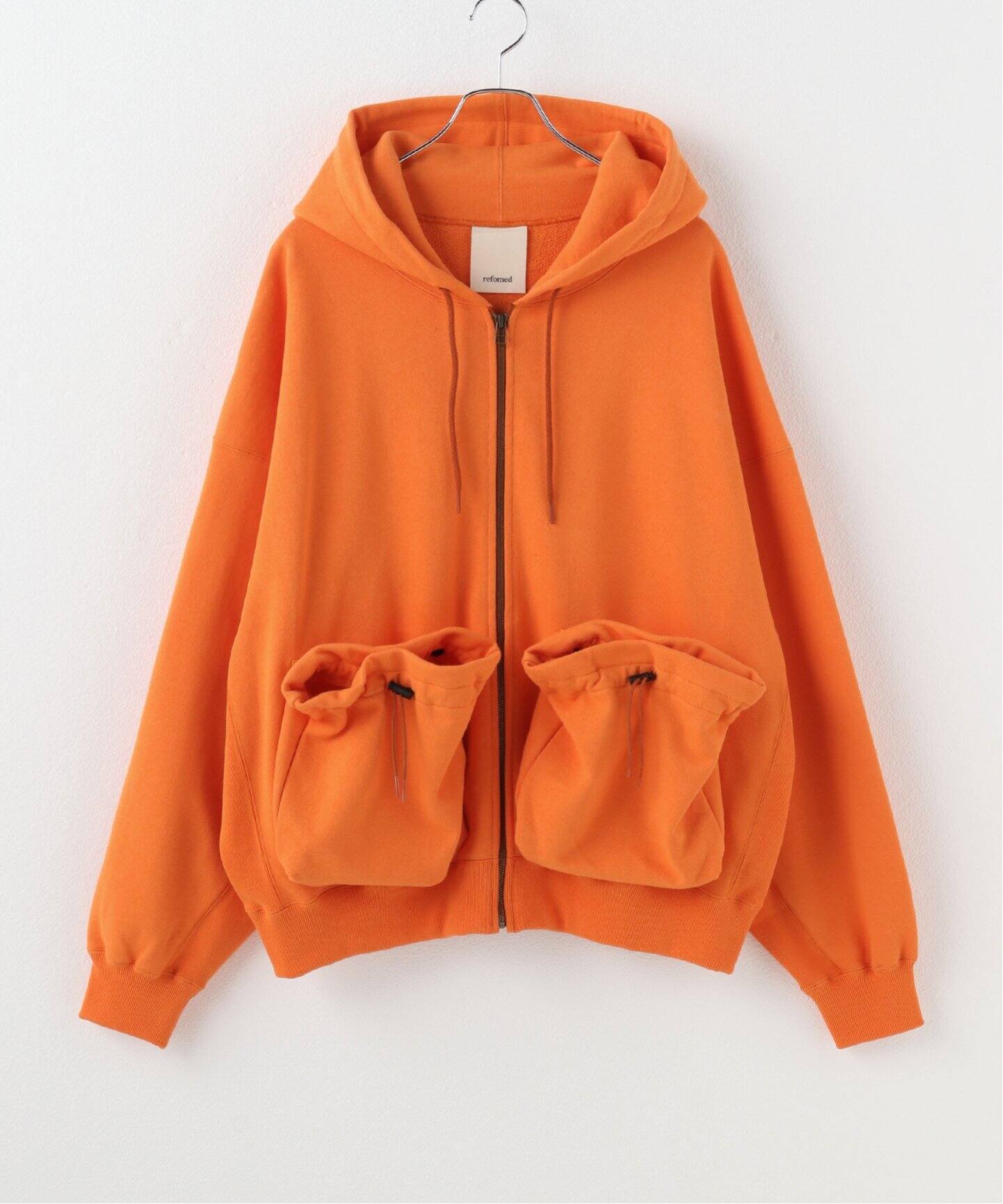 refomed / リフォメッド】 KINCHAKU ZIPUP HOODIE（パーカー）｜JOINT 