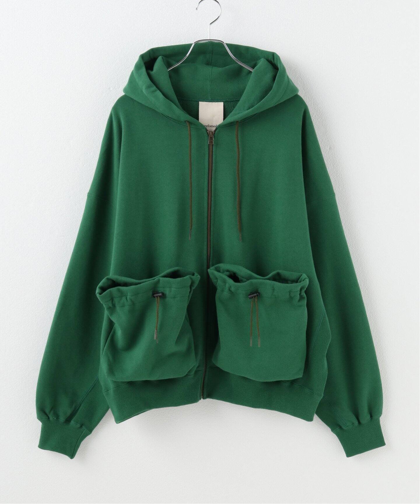 refomed / リフォメッド】 KINCHAKU ZIPUP HOODIE（パーカー）｜JOINT 