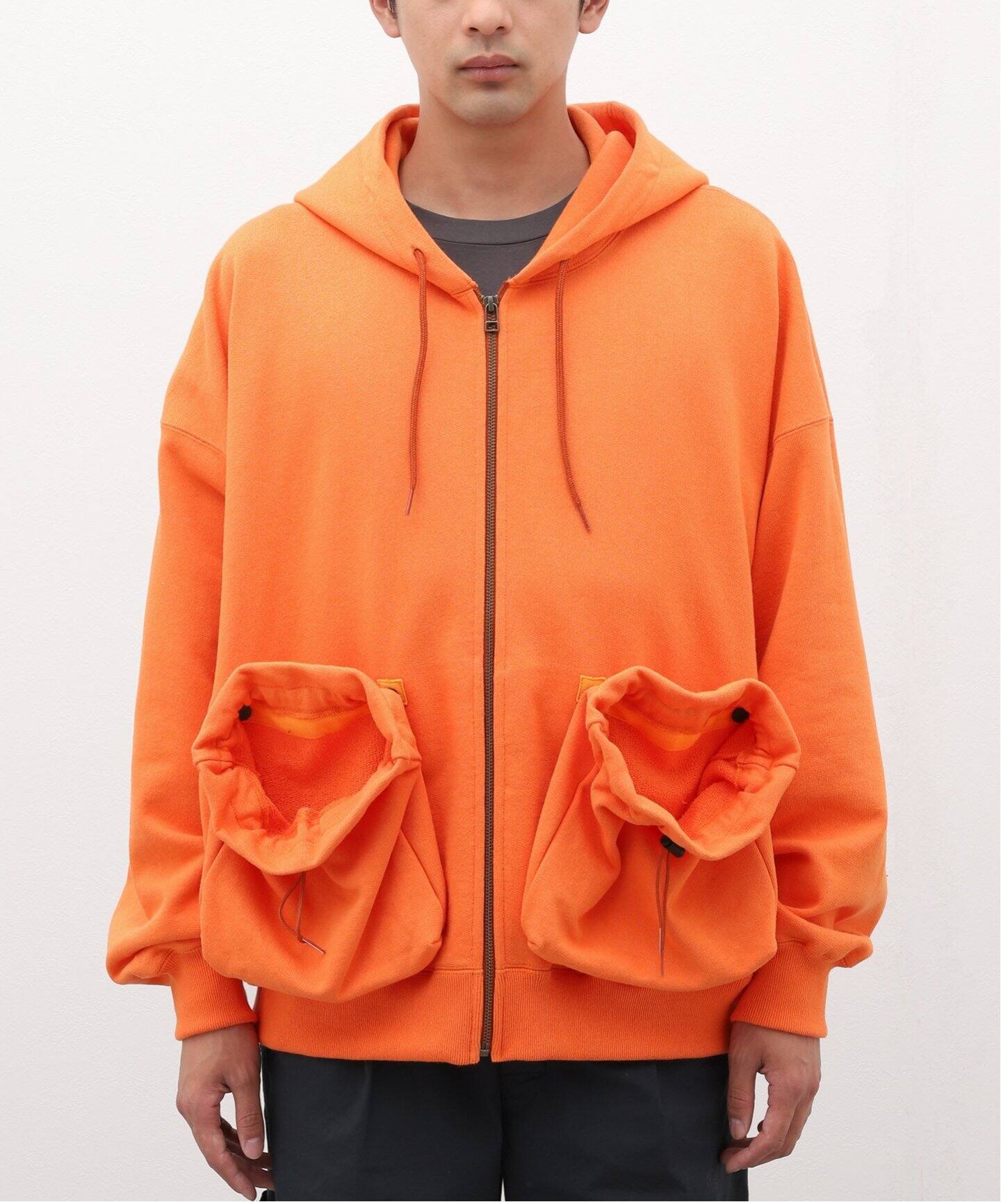 refomed / リフォメッド】 KINCHAKU ZIPUP HOODIE（パーカー）｜JOINT 