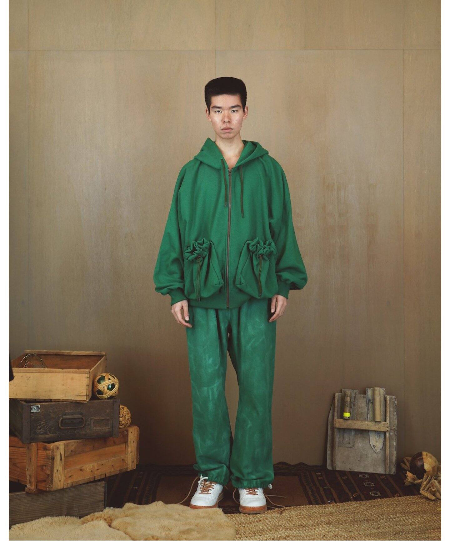 refomed / リフォメッド】 KINCHAKU ZIPUP HOODIE（パーカー）｜JOINT 