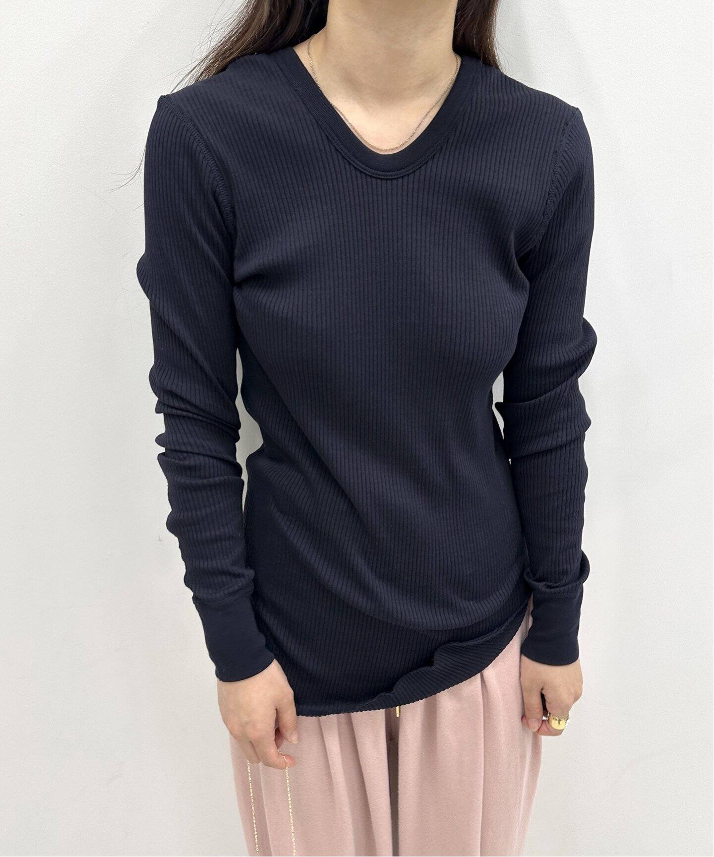 HAKUJI/ハクジ】リブプルオーバー（Tシャツ／カットソー）｜EDIT.FOR 