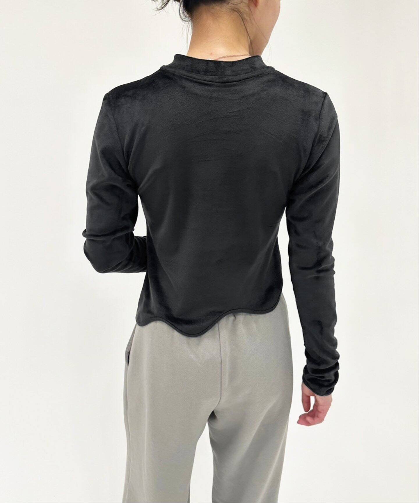 Vanity nap/バニティー ナップ】Soft molten long sleeve top（Tシャツ  