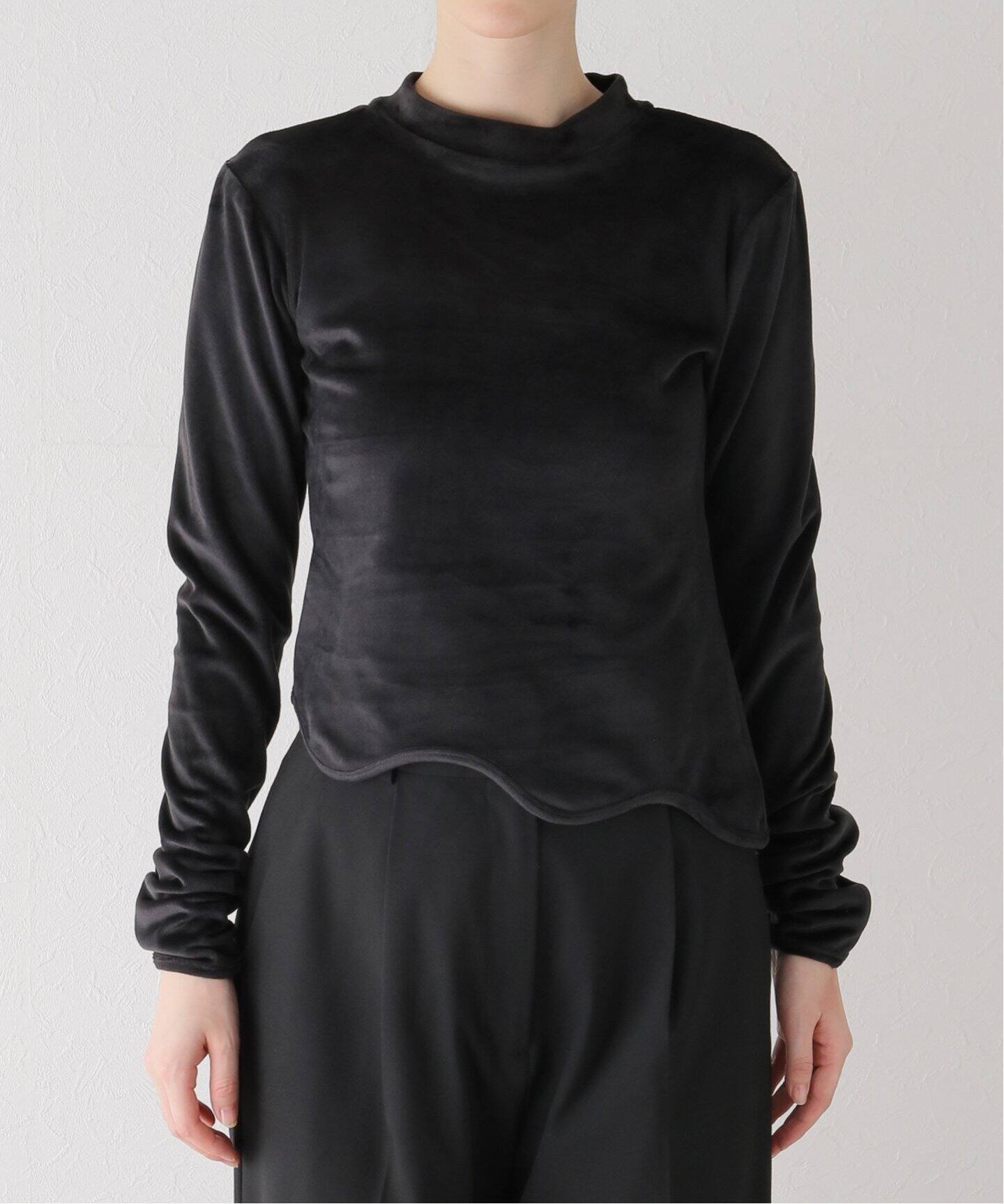 Vanity nap/バニティー ナップ】Soft molten long sleeve top（Tシャツ  