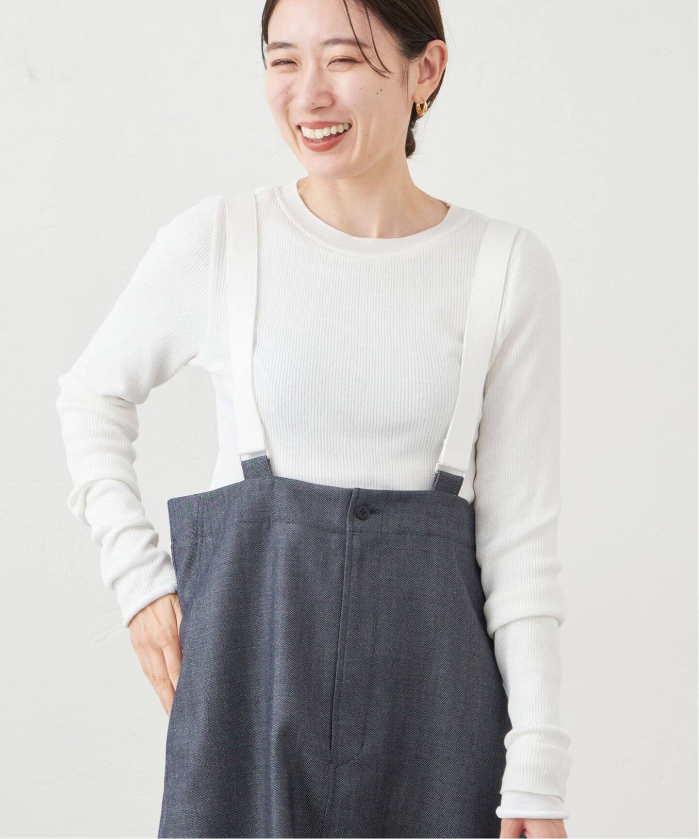 強燃 2×2リブプルオーバー（Tシャツ／カットソー）｜IENA