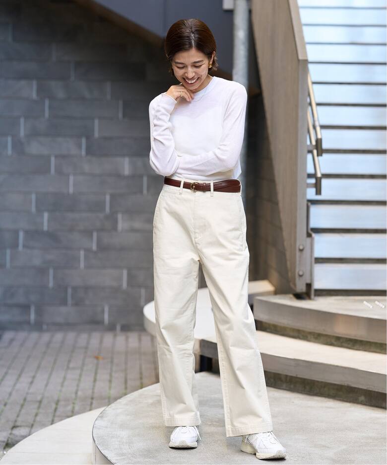 ウォッシャブルウールクルーネックプルオーバー（Tシャツ／カットソー  