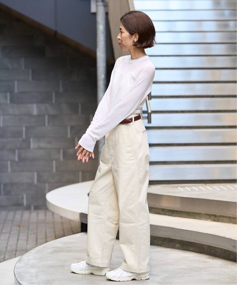 ウォッシャブルウールクルーネックプルオーバー（Tシャツ／カットソー  