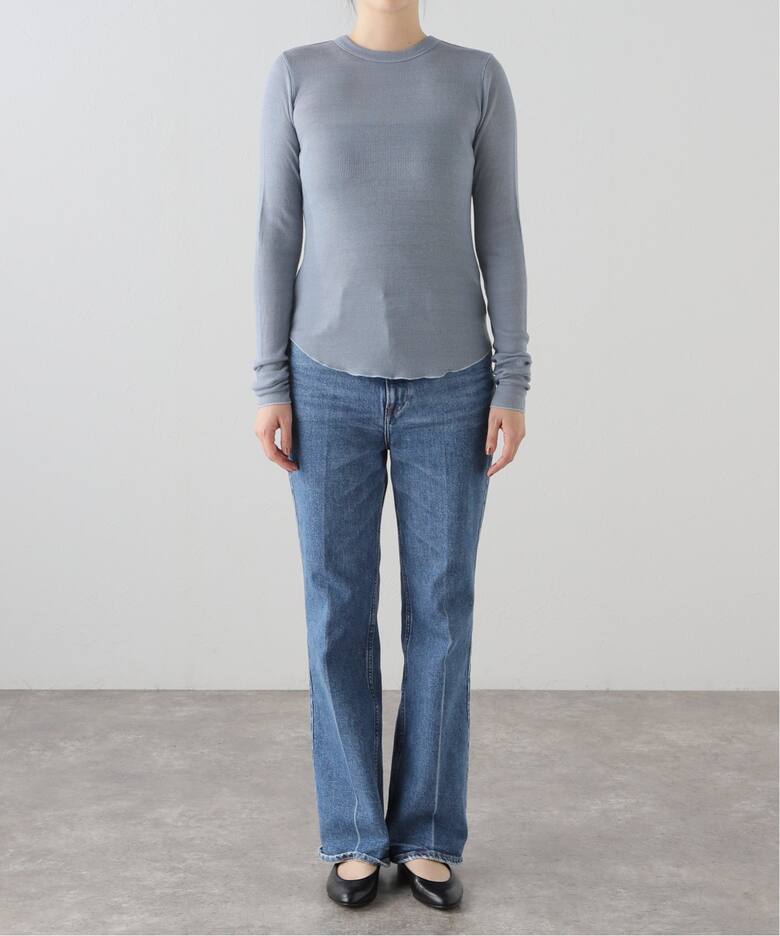 ウォッシャブルウールクルーネックプルオーバー（Tシャツ／カットソー  