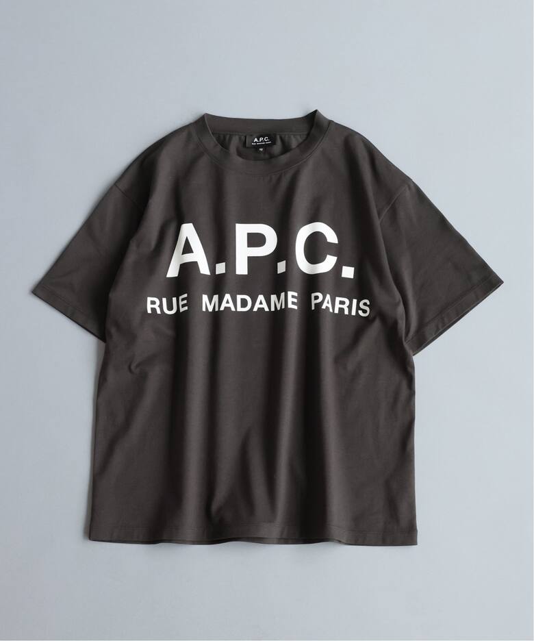 追加2》【A.P.C./アー・ペー・セー】別注 ビッグ ロゴ Tシャツ（T  