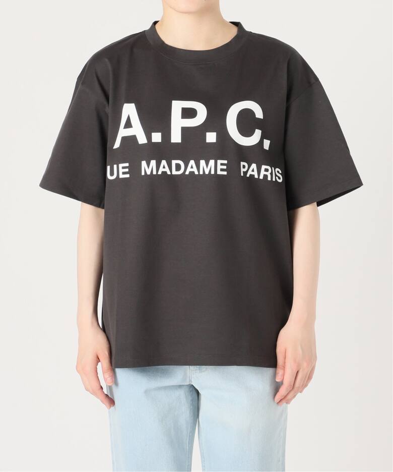追加2》【A.P.C./アー・ペー・セー】別注 ビッグ ロゴ Tシャツ（T  