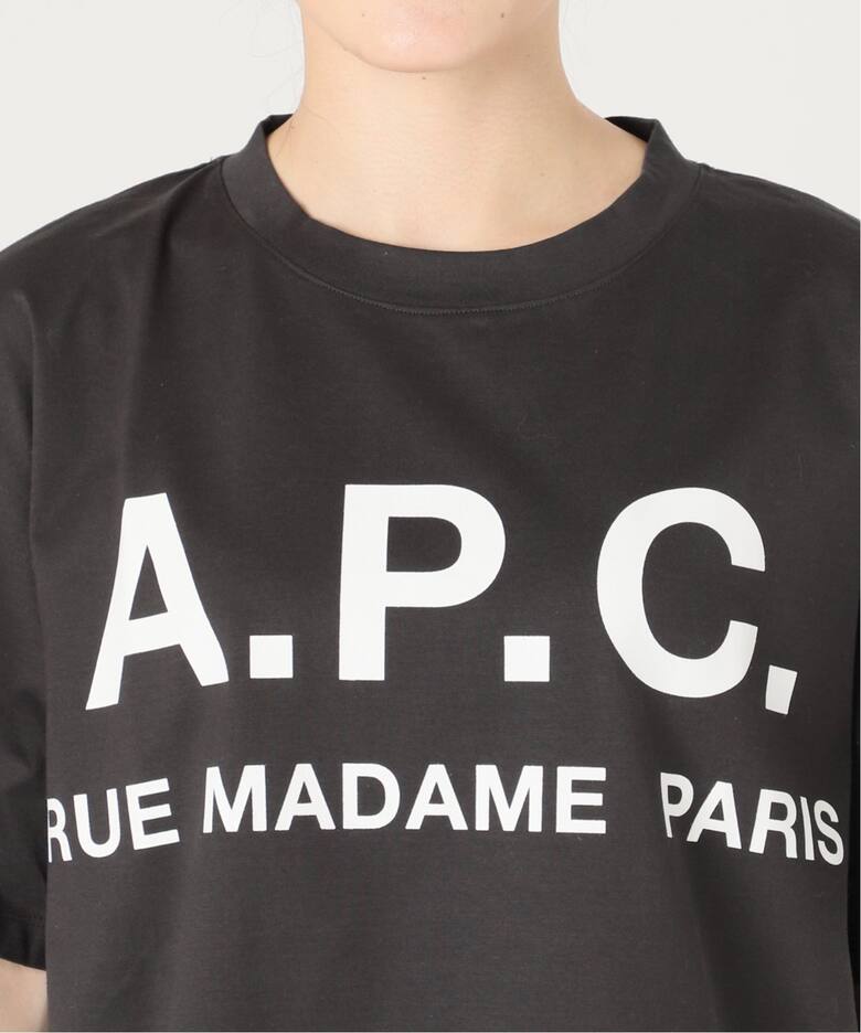 追加2》【A.P.C./アー・ペー・セー】別注 ビッグ ロゴ Tシャツ（T  