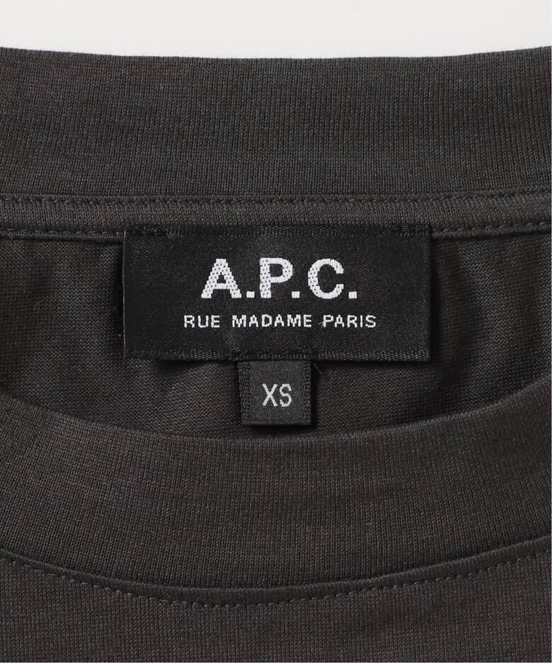 追加2》【A.P.C./アー・ペー・セー】別注 ビッグ ロゴ Tシャツ（T  
