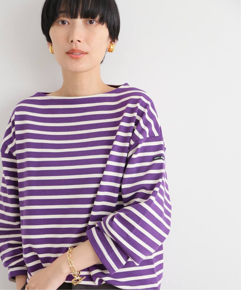 IENA SAINT JAMES OUESSANT LOOSE パープル T3 