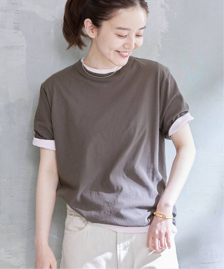 ATON/エイトン】FRESCA SINGLE JERSEY STANDARD TEE / Tシャツ（T 