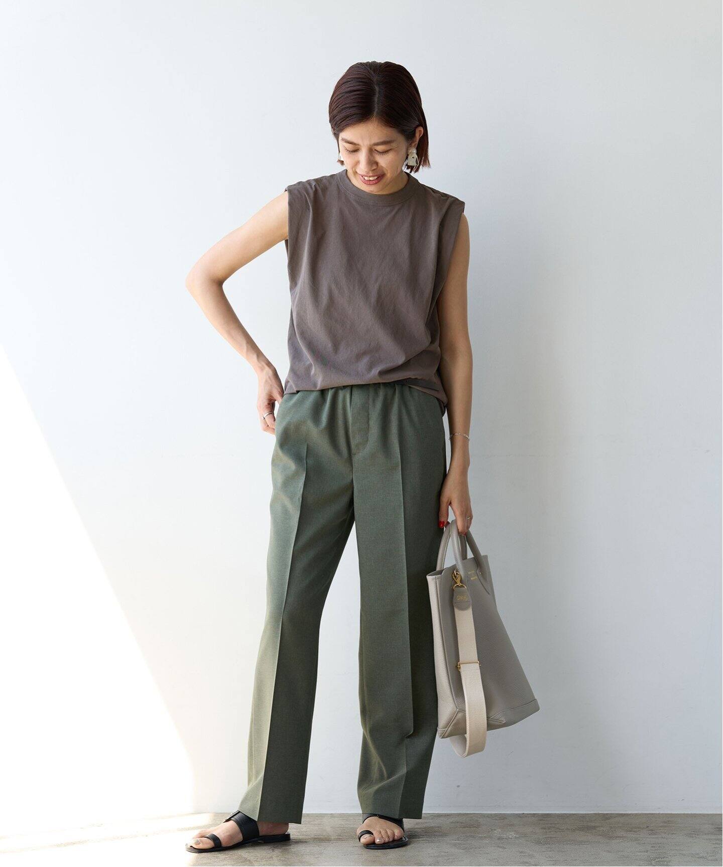 ATON/エイトン】FRESCA SINGLE JERSEY TANK TOP / タンクトップ 