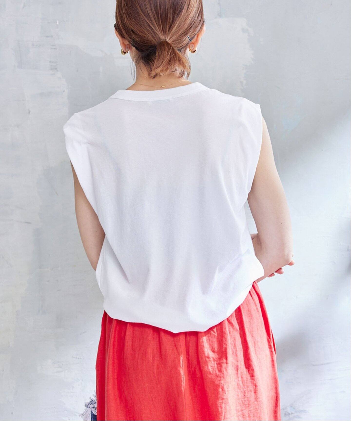 ATON/エイトン】FRESCA SINGLE JERSEY TANK TOP / タンクトップ 