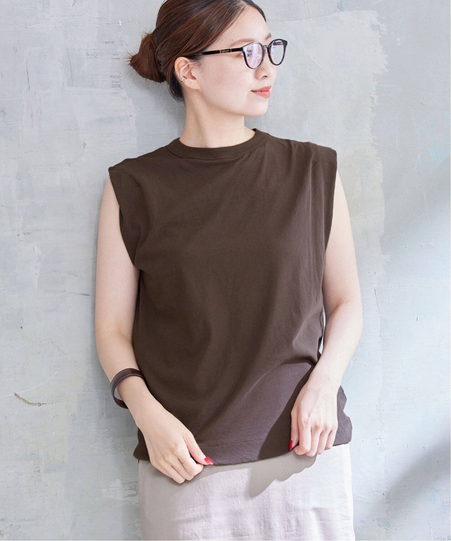 ATON/エイトン】FRESCA SINGLE JERSEY TANK TOP / タンクトップ 