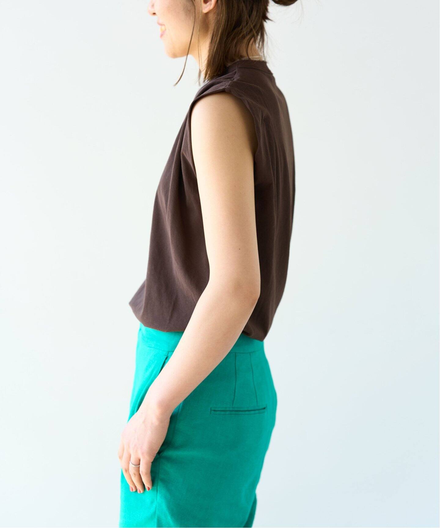 ATON/エイトン】FRESCA SINGLE JERSEY TANK TOP / タンクトップ
