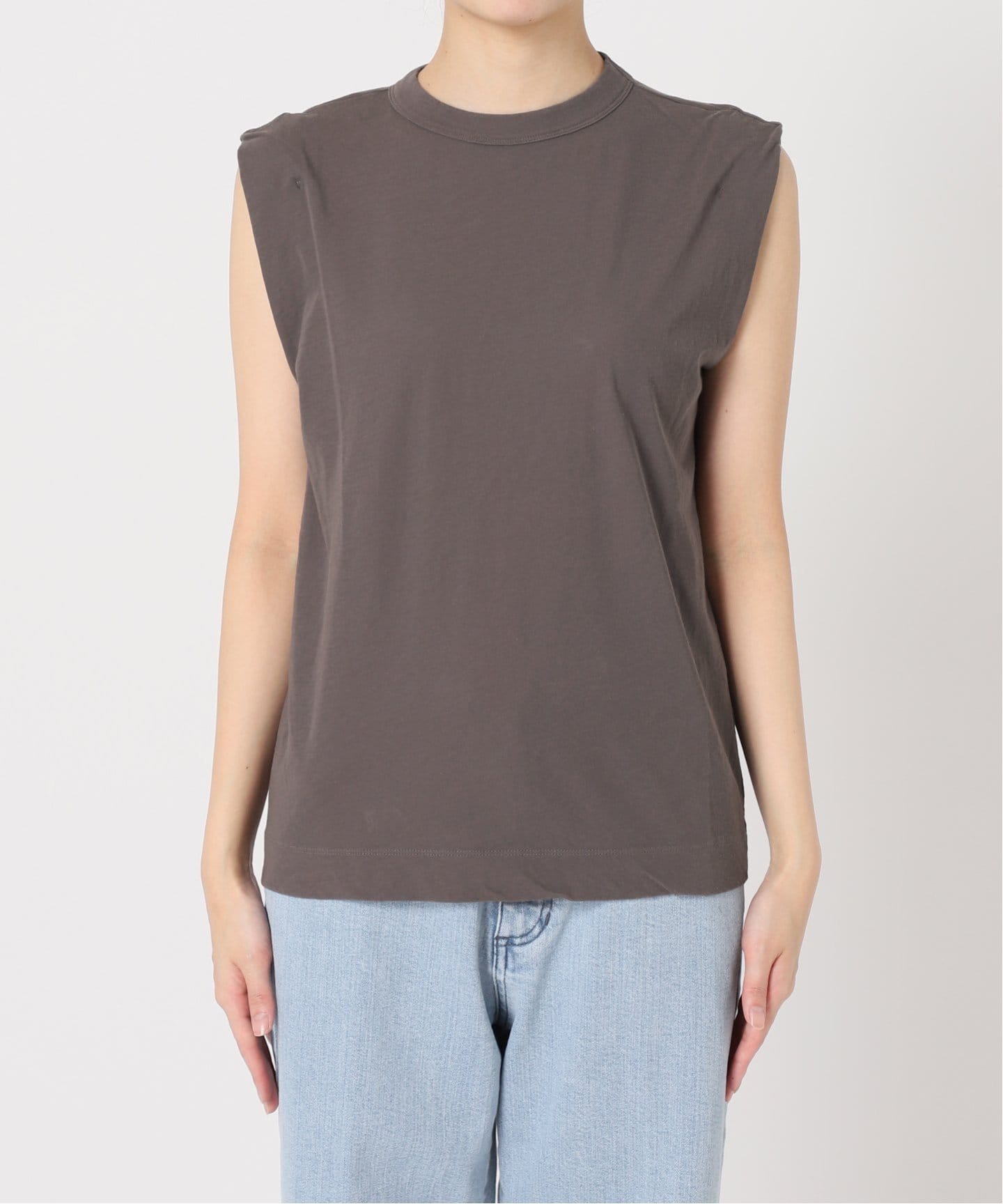 ATON/エイトン】FRESCA SINGLE JERSEY TANK TOP / タンクトップ